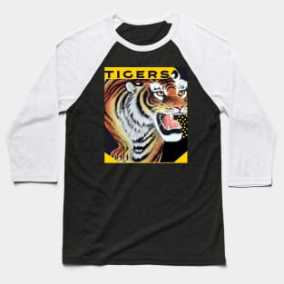 Tigers Sports Team Design Baseball T-Shirt